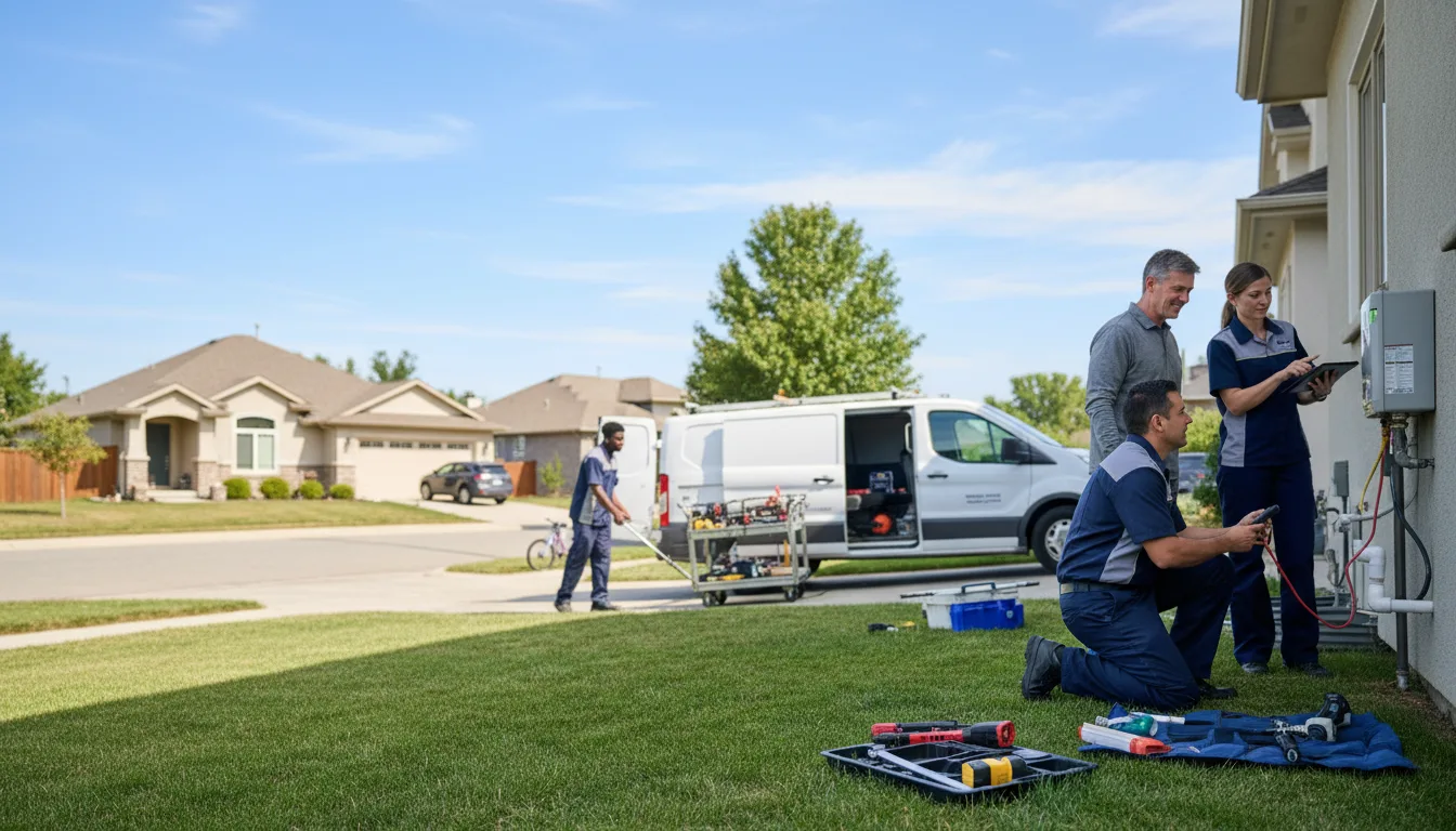 Tankless water heater service in Lewisburg, PA